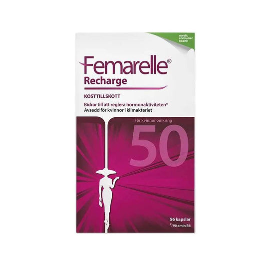 Femarelle Recharge - Kvinnor i klimakteriet - VitamineralKosttillskott