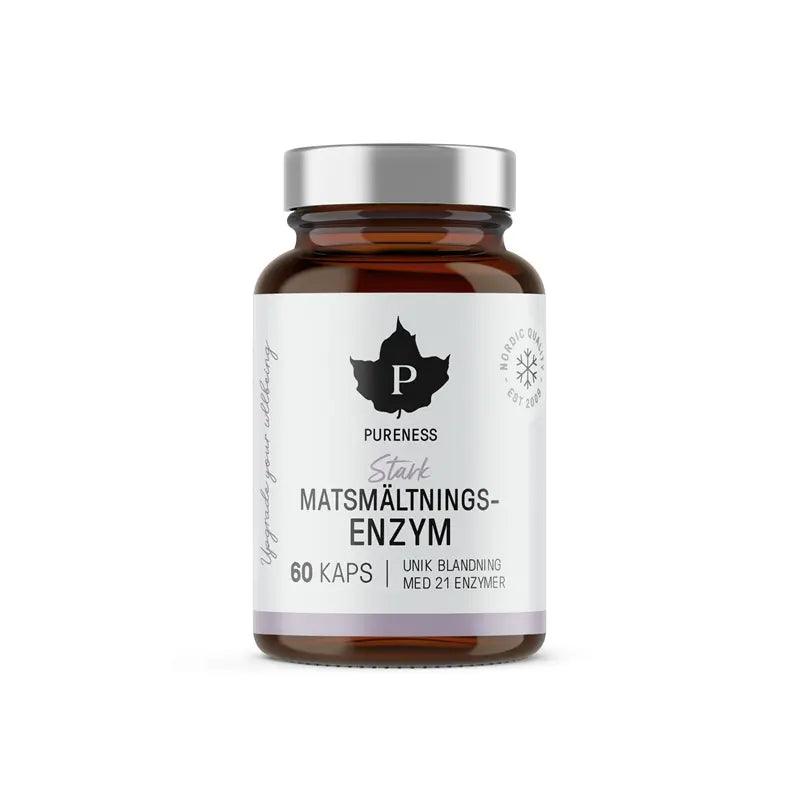 Stark matsmältningsenzym Pureness 60 kapslar - VitamineralKosttillskott