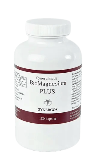 Bio Magnesium 180 kapslar Plus - Stor burk Favorit! - VitamineralKosttillskott