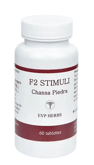 F2 Stimuli - Chansa Piedra - Tas tillsammans med Magnesium - VitamineralKosttillskott