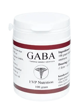 GABA - rekommenderar vitamin B6 synergos - VitamineralKosttillskott