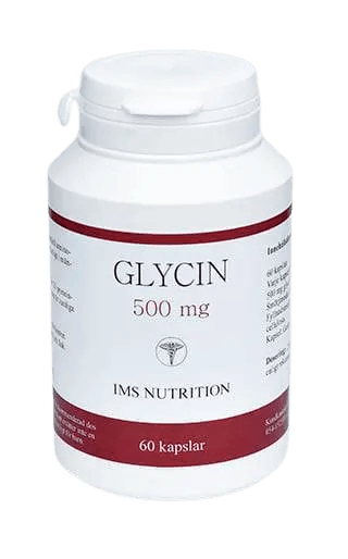 Glycin 60 kapslar - VitamineralKosttillskott