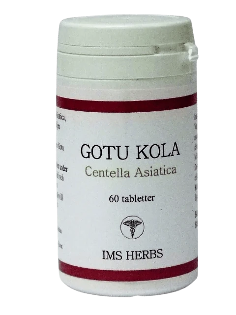 Gotu Kola - väldigt bra för blodcirkulationen - VitamineralKosttillskott