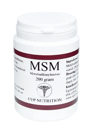 MSM Svavel - VitamineralKosttillskott