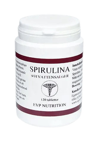 Spirulina tabletter - VitamineralKosttillskott